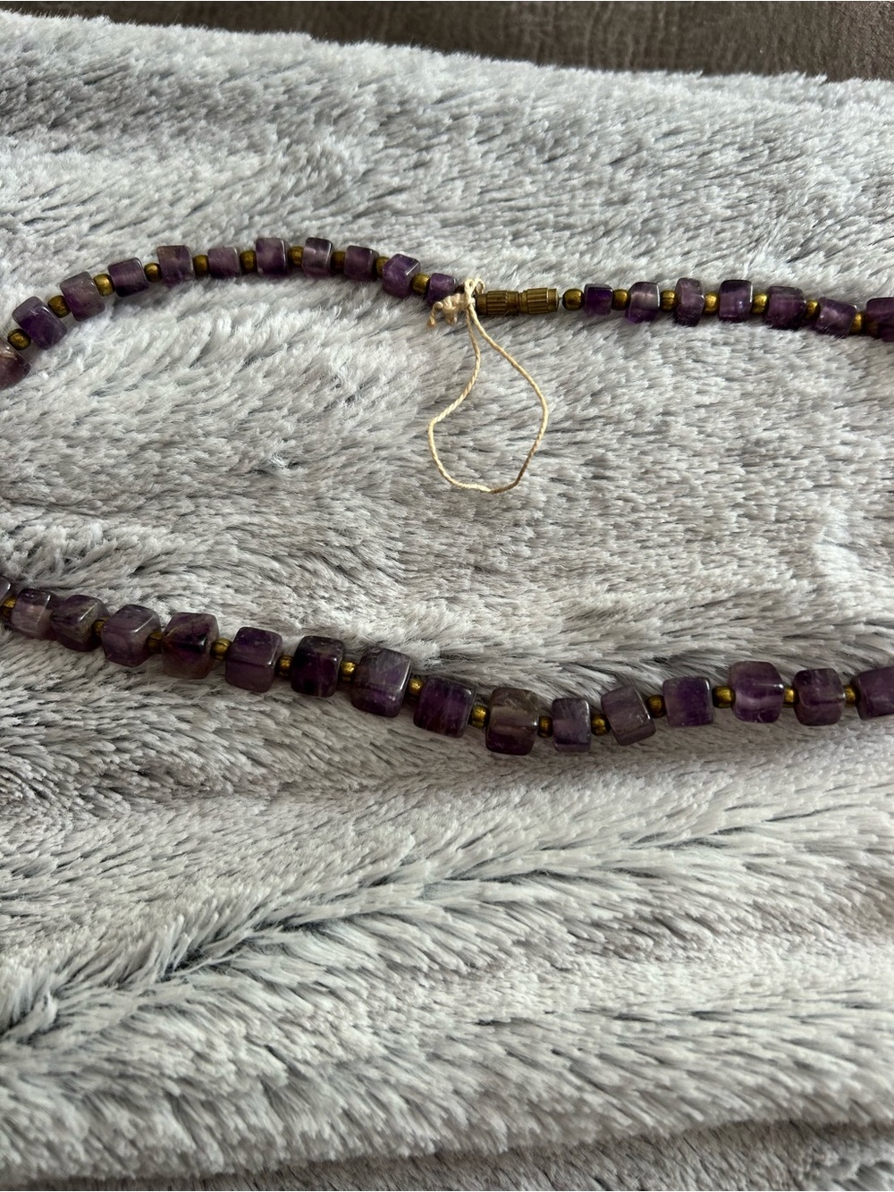 4/$100 amethyst Purple Beaded Women's Necklace